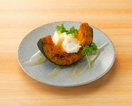 甘い栗南瓜に、コクのあるほんのり甘いミルキーな味割のマスカルポーネ、ハニーバターの組み合わせは絶品です。