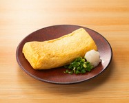 ご注文頂いてから焼き上げる、自慢の出汁を使った玉子焼きです。
※お時間をいただく場合がございます。