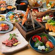 産地直送の新鮮なサーモンや自慢の炉端焼き、絶品料理をお楽しみいただけます。