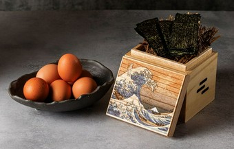 卓上にある新鮮な高級卵は食べ放題。ゲストの心を盗みます！