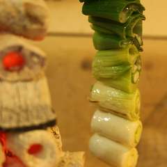 下仁田ネギの一本焼き