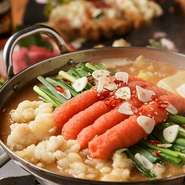 大人気！博多もつ鍋＆水炊き鍋！本場博多の味をお楽しみください！

