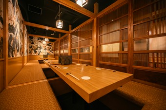 32名利用可能な個室も完備。公私問わず多くのシーンに活躍