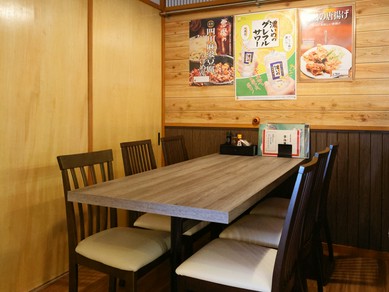 ゆったりとした時間が流れる、プライベート感たっぷりの個室