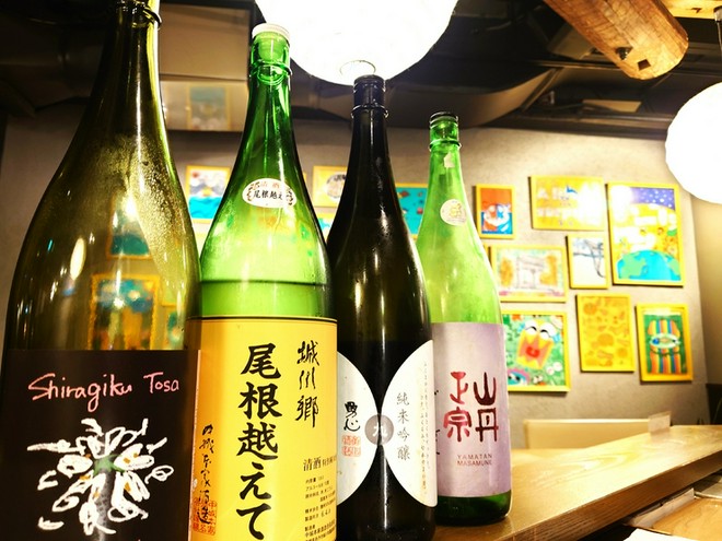 日本酒にこだわっている