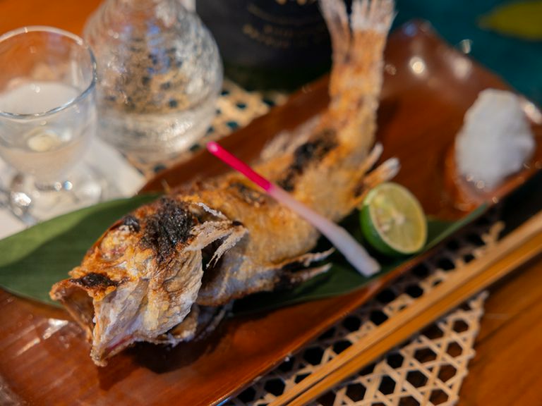 鹿児島の逸品食材×各地の旬の幸で彩る3種のコースが評判