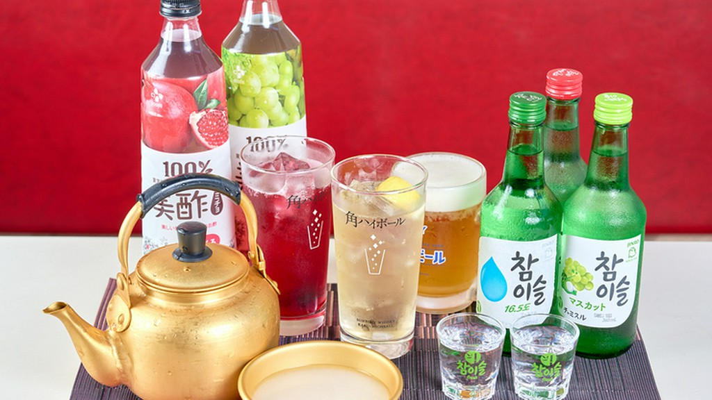 韓国料理×炭酸飲料。爽快な組み合わせで満喫する、楽しい時間