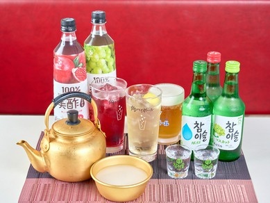 韓国料理×炭酸飲料。爽快な組み合わせで満喫する、楽しい時間