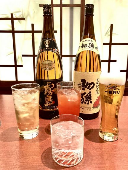 肉に合う『お酒』が充実したラインナップ