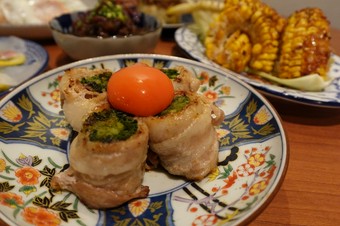 ネギ好きのための豚バラまき