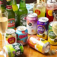 ハイネケン・台湾ビール飲み放題！？