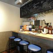 居心地の良いおしゃれなバーカウンター♪