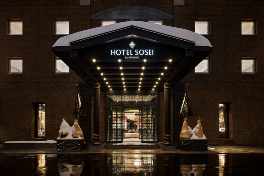 「サッポロファクトリー」に隣接するホテル内にあるレストラン