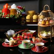 贅沢な空間で、午後の優雅な一時を『アフターヌーンティーセット』