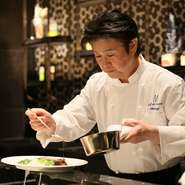 “おもてなし”をキーワードに、雰囲気づくりと料理を提供