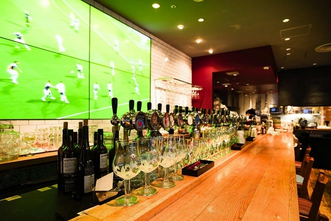 カウンター席がある