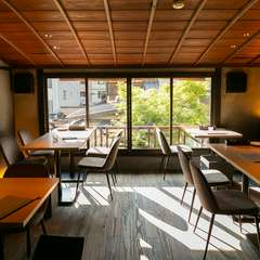 40名利用可のダイニングフロア。いつもと違う宴会にも