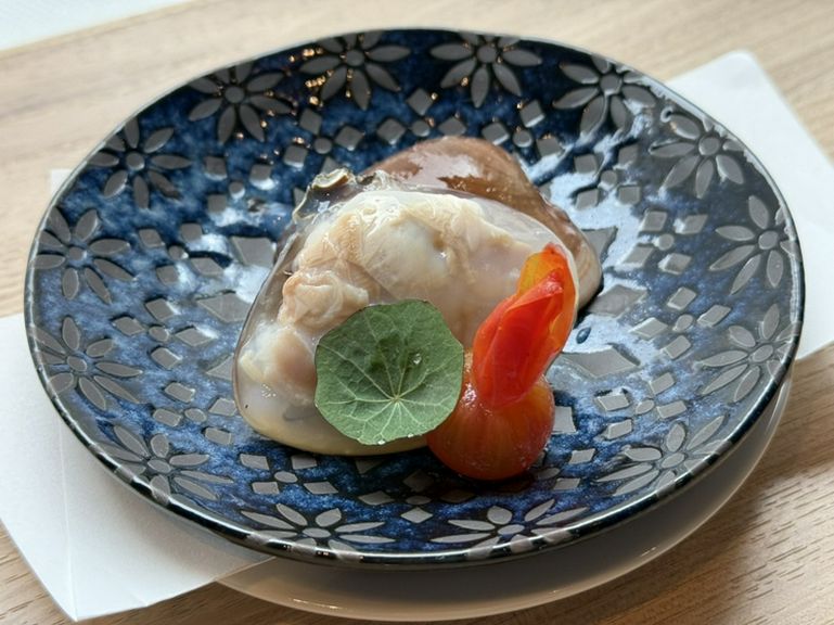 蛤のゼリー寄せ（コース一例）
