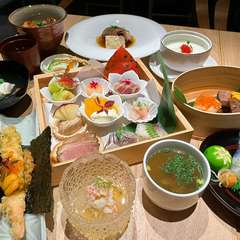 季節のコースにより厳選した素材を加えたコースです