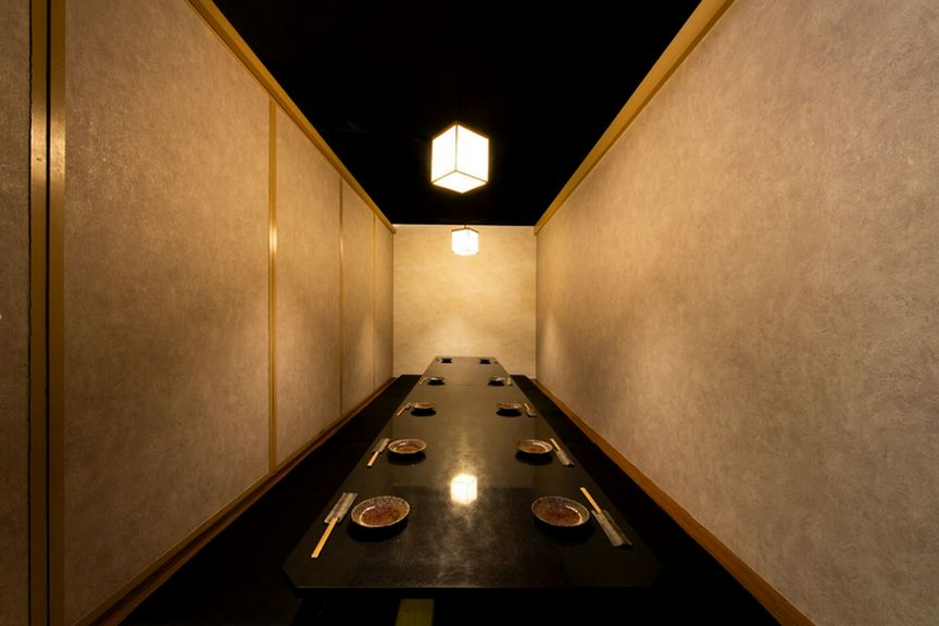 落ち着いた雰囲気が魅力の掘りごたつ個室