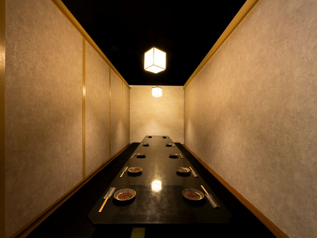 落ち着いた雰囲気が魅力の掘りごたつ個室