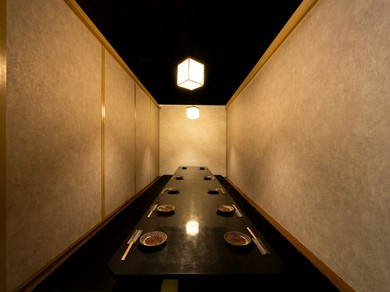 落ち着いた雰囲気が魅力の掘りごたつ個室