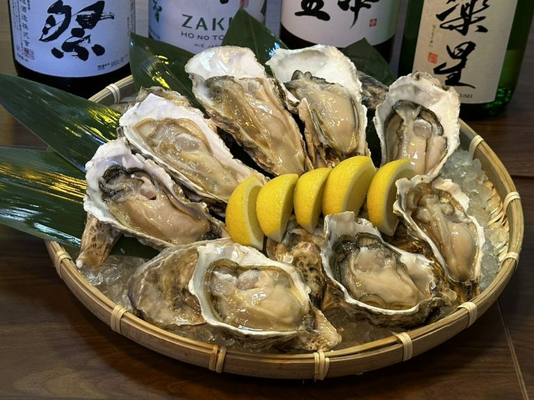 新鮮な生カキ
