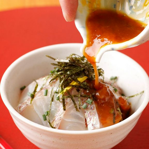 おさけと名物!愛媛宇和島流 鯛めし