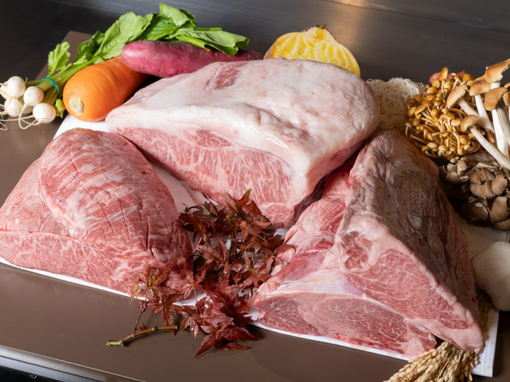 産地より料理に合ったものが選ばれる。厳選された銘柄牛