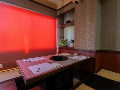 全席個室のプライベート空間で過ごす、特別な時間