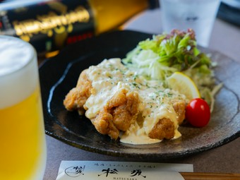 お酒との相性はもちろん、ご飯にもぴったりの一品『濃厚タルタルチキン南蛮』