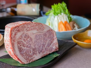 鍋料理の魅力を味わい尽くせる、鹿児島県産黒牛「かわなべ牛」