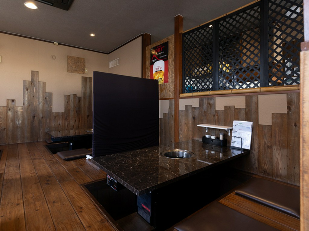 ゆったりとした座敷席で、アットホームに盛り上がろう