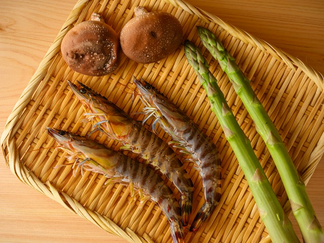 旬の食材にこだわっている