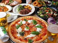 USスタイルで味わう濃厚な味わいととろける食感の『水牛モッツァレラのマルゲリータ』