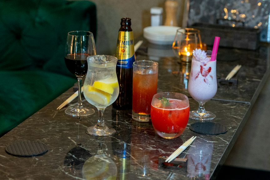 定番からスムージーまで、バラエティ豊富なドリンク