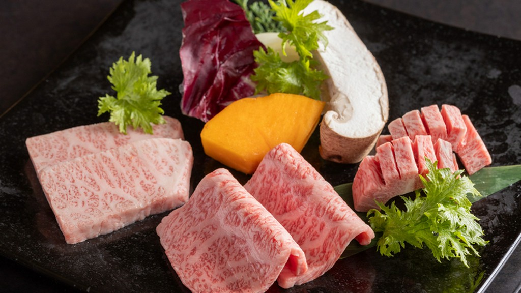 お肉本来の旨みがこの一皿で『松阪牛　特選盛り　紅』