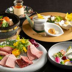 お昼もゆったりと贅沢にお肉を味わえる『湯布院離宮膳』