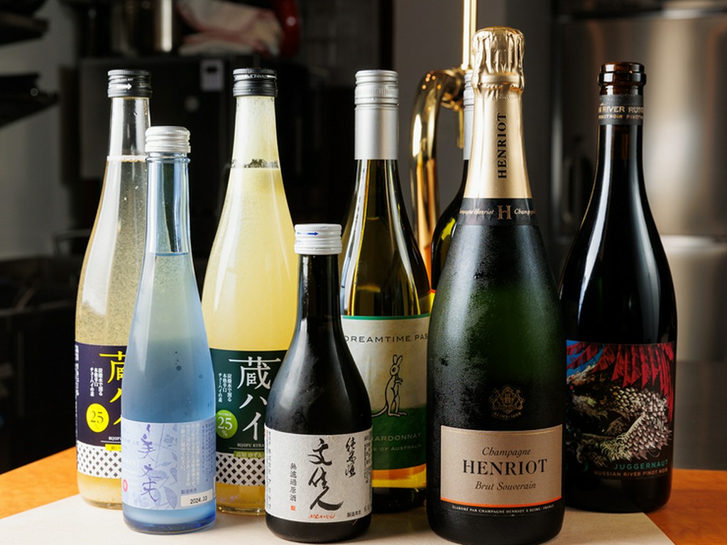 県産の厳選地酒もあり。食と酒で高知を満喫する