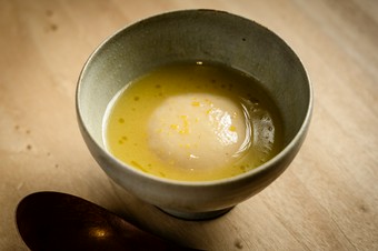 鶏白湯ごま豆腐