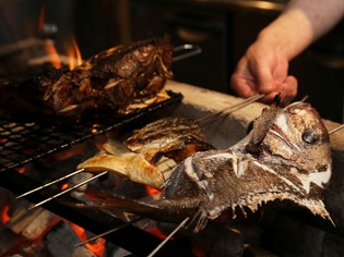 良質な素材を活かした『炭焼き料理』