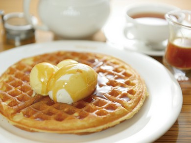 塩キャラメルワッフル