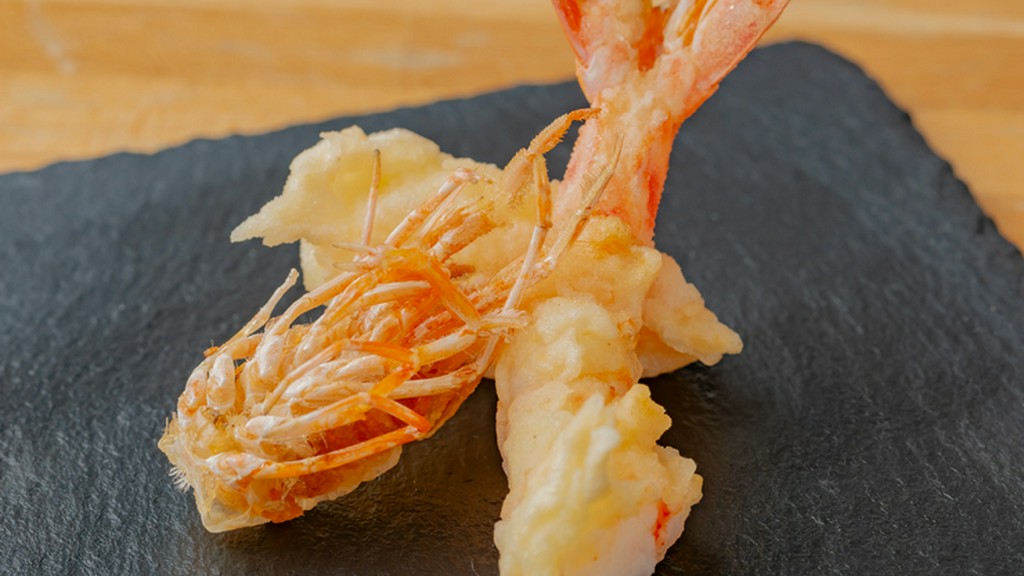 妥協を許さず選ばれた『車海老の天ぷら』