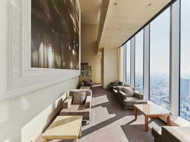 名古屋の街並みを望む、ミッドランドスクエア42階