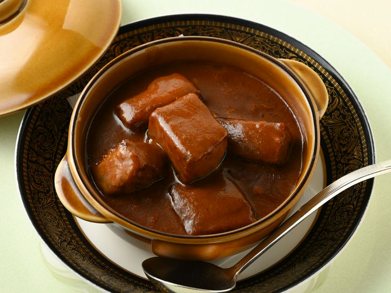 『極上、黒毛和牛のスペシャルビーフカレー&ライス』