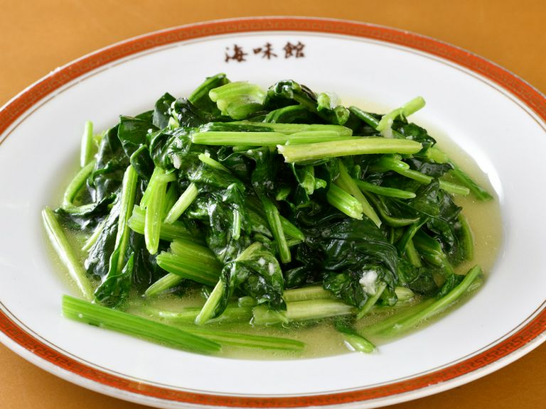 塩味で優しい味わい。老若男女から人気集める『青菜』