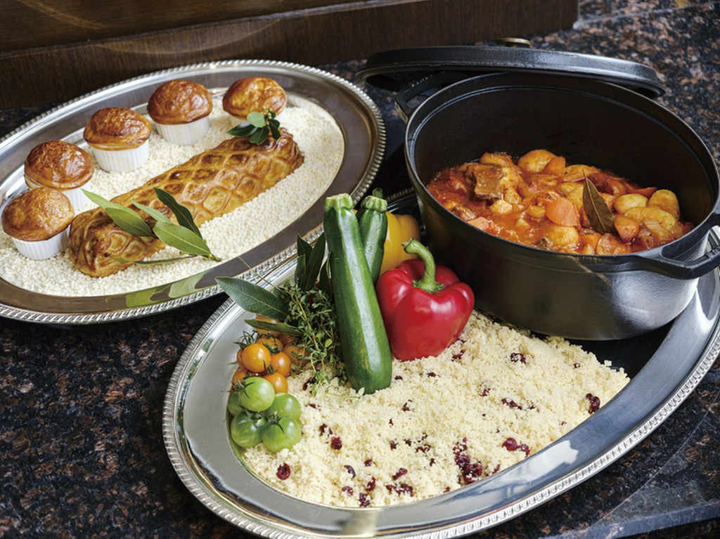 銅鑼で知らせる出来たてメニュー