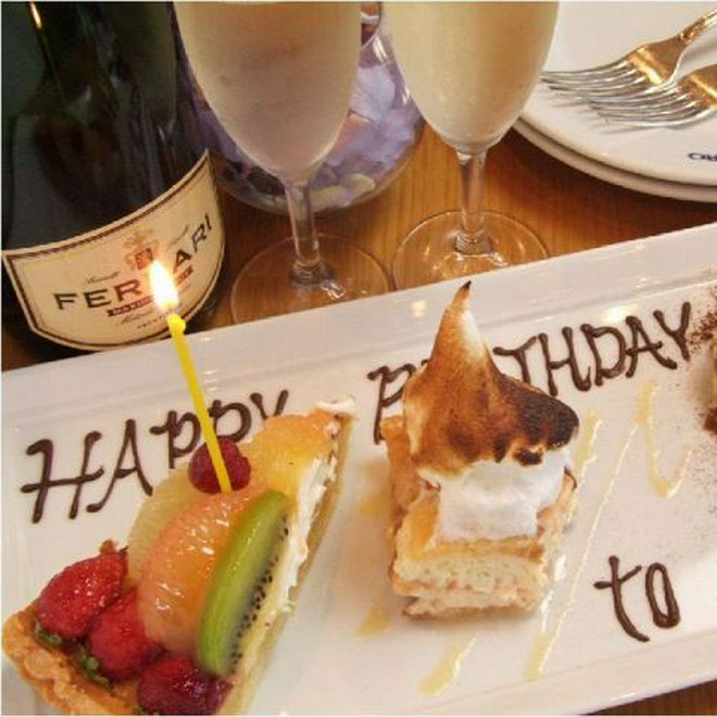 記念日・お誕生日特典がある