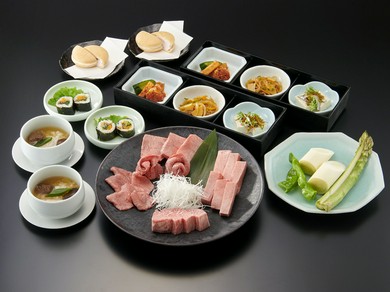 極タンと特選シャトーブリアンコース