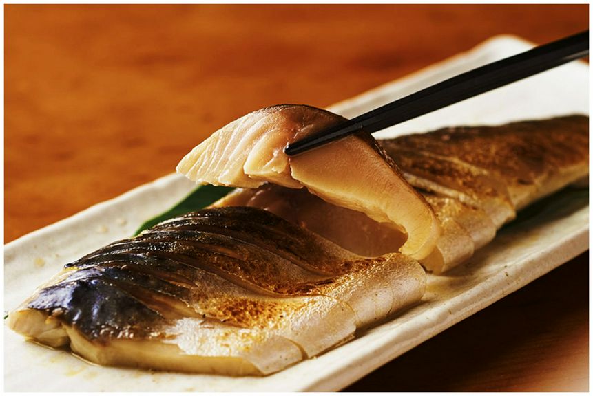 炎の炙り〆サバ